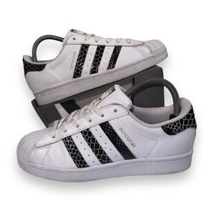 Adidas Superstar Snakeskin 'Cloud White' FV3294 Women's 7.5